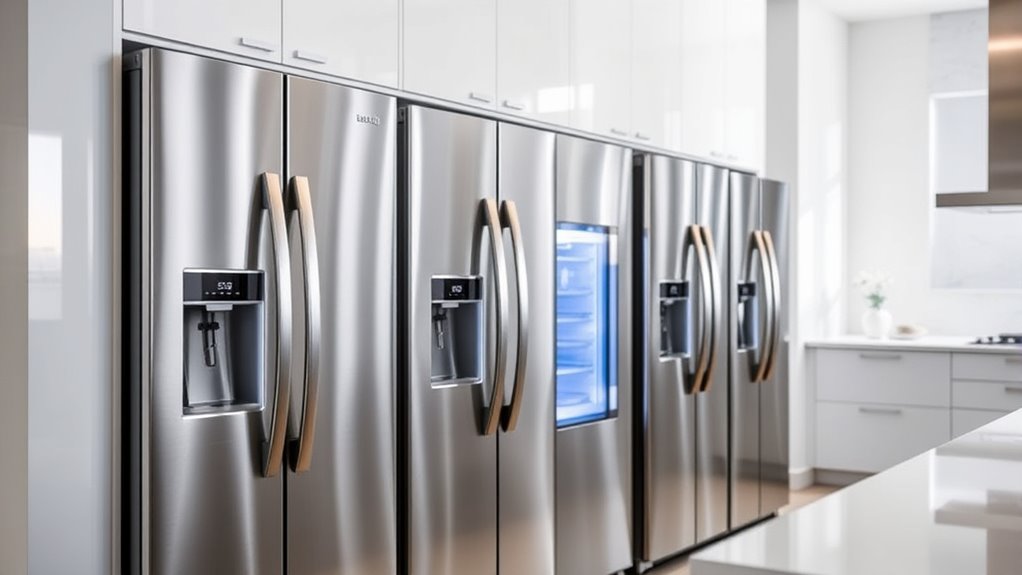 top 36 inch ice maker refrigerators