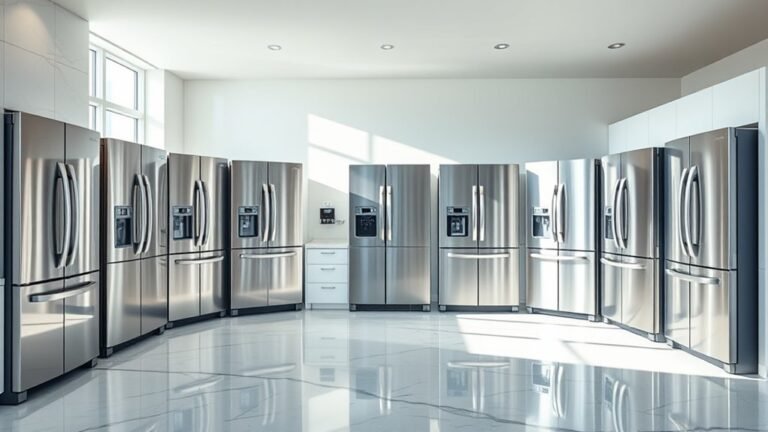 top 36 inch side by side refrigerators