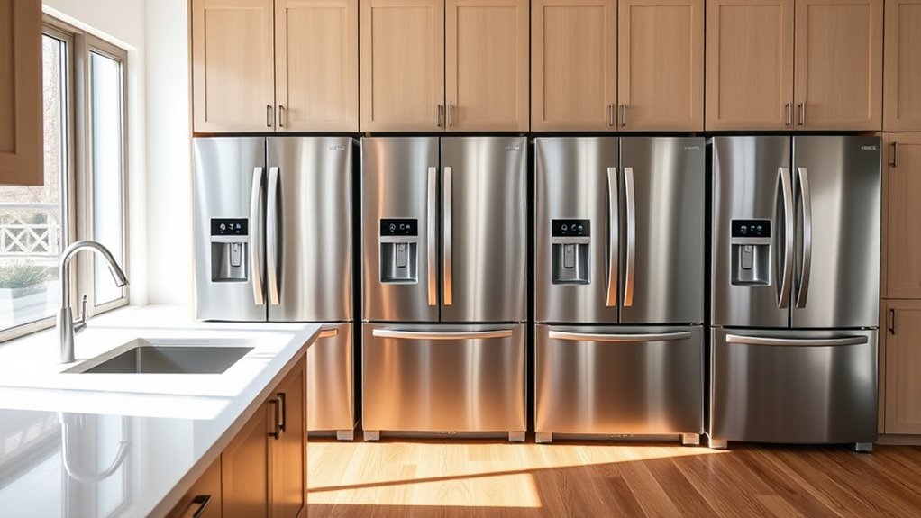 top 42 inch counter depth refrigerators