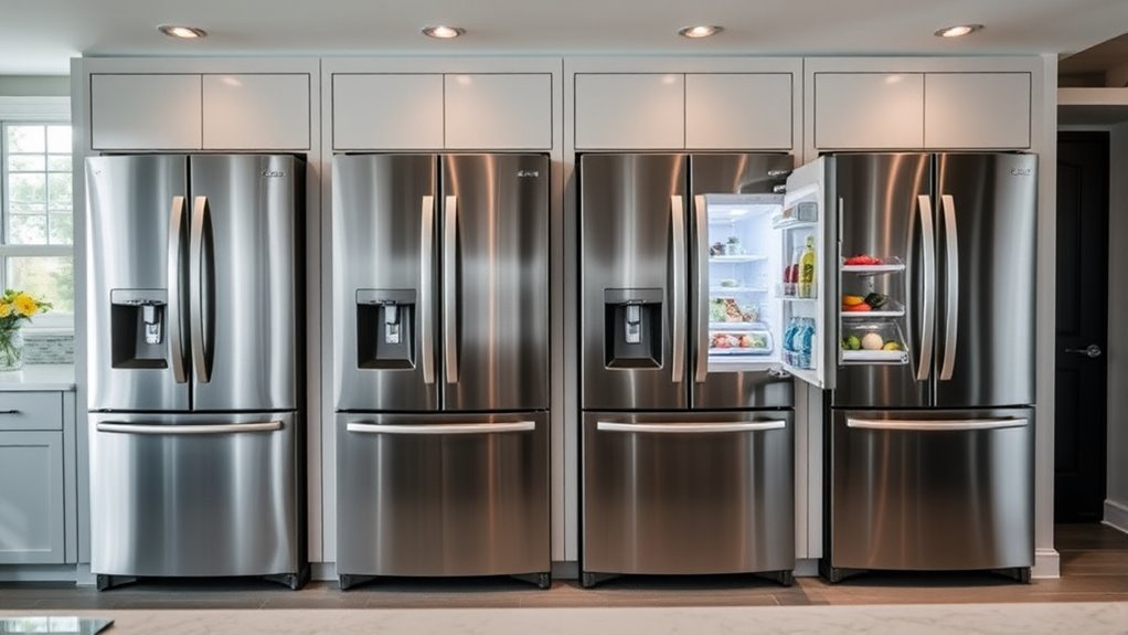 top 48 inch counter depth refrigerators