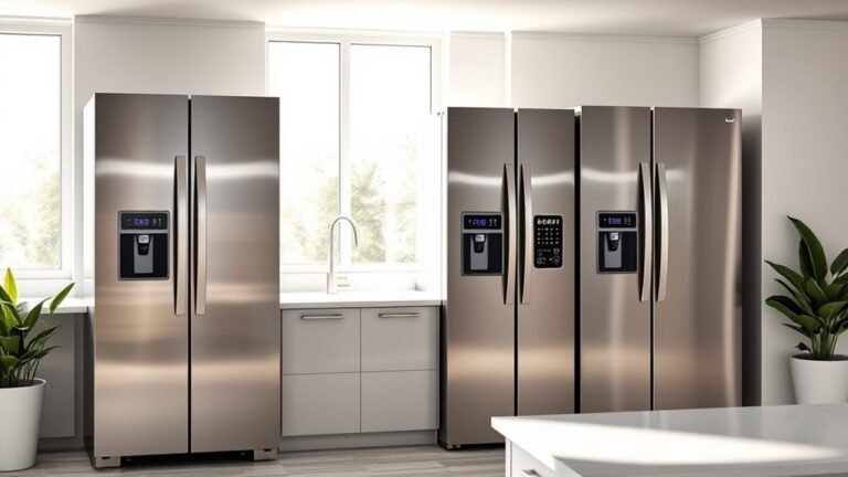 top 48 side by side refrigerators