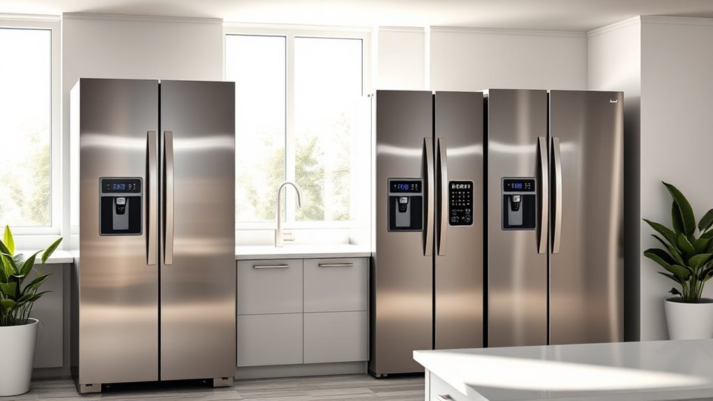 top 48 side by side refrigerators