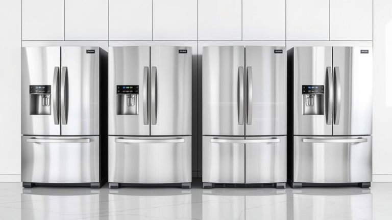 top 4 side by side refrigerators