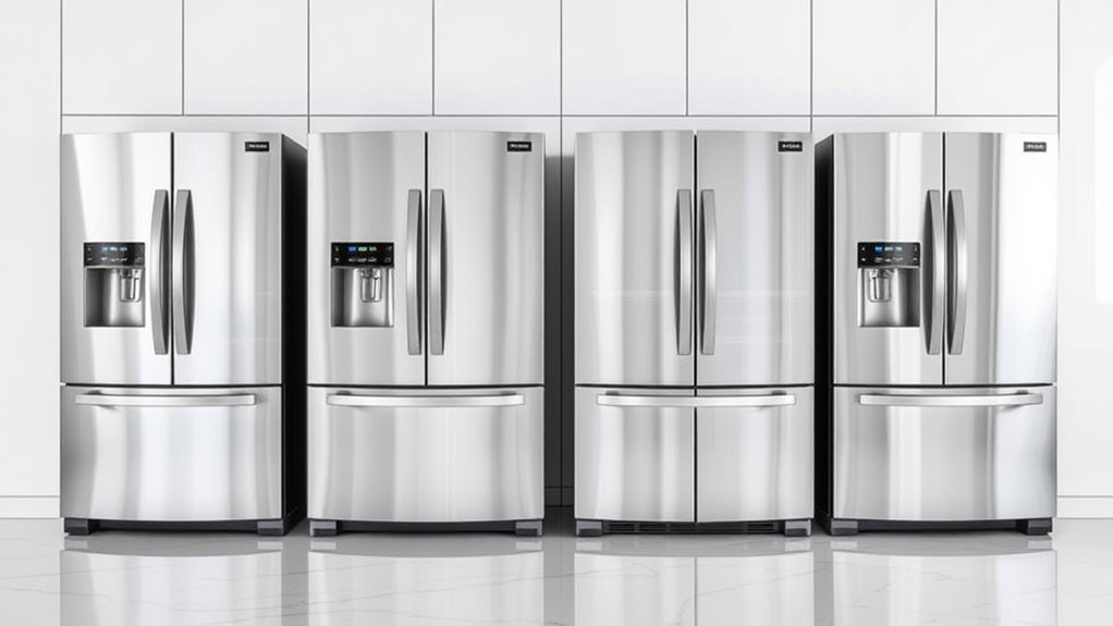 top 4 side by side refrigerators