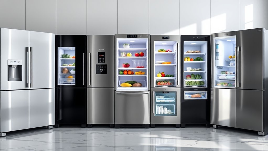 top 4 star double door refrigerators