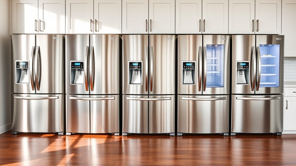 top 5 33 inch side refrigerators