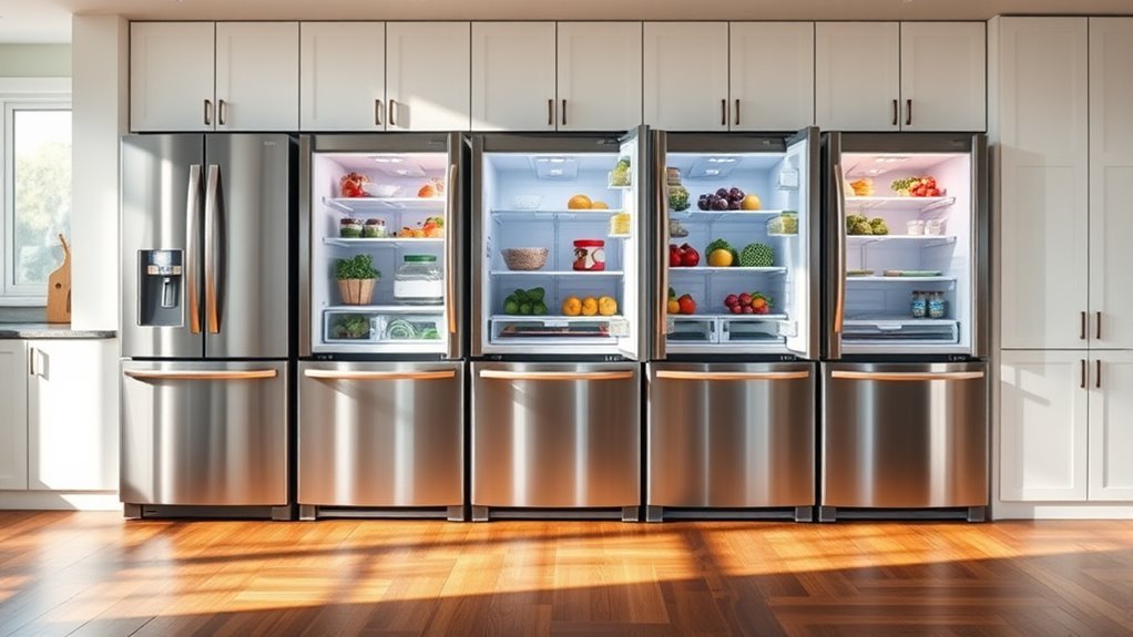 top 6 compact french fridges