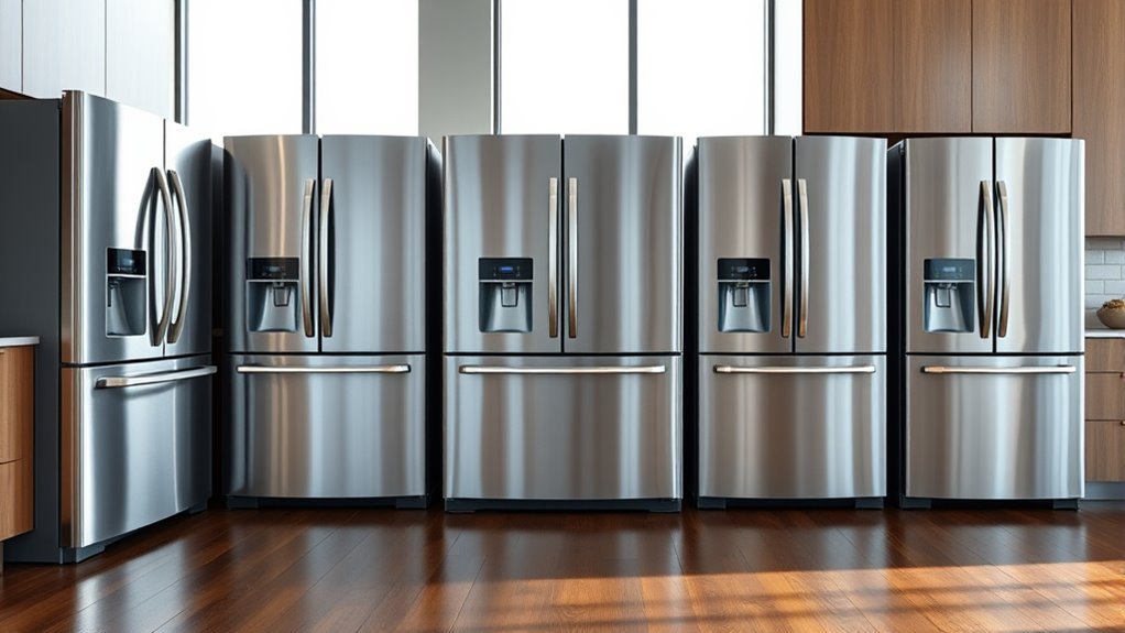 top affordable side by side fridges