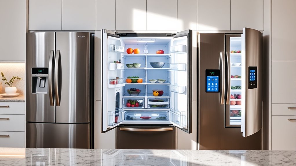 top affordable side by side refrigerators
