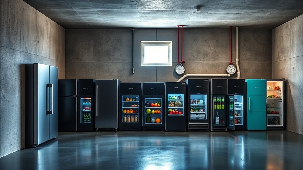 top basement fridge picks