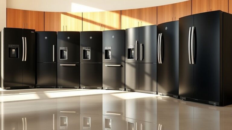 top budget black refrigerators