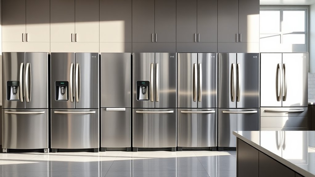 top cabinet depth fridge options