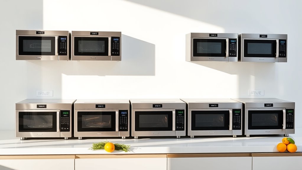 top combo oven microwaves