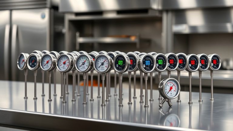top commercial fridge thermometers