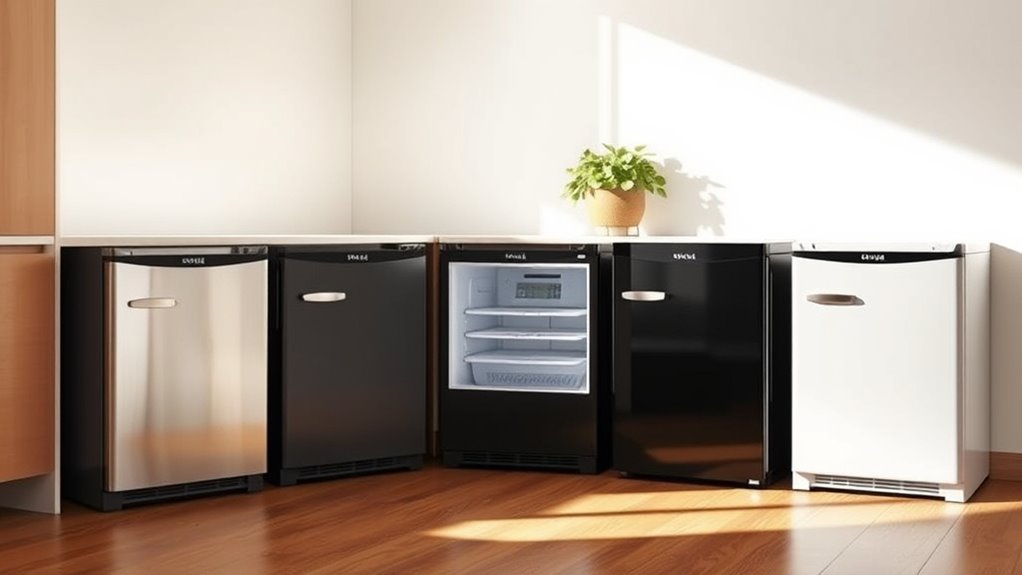 top compact fridge freezer combos