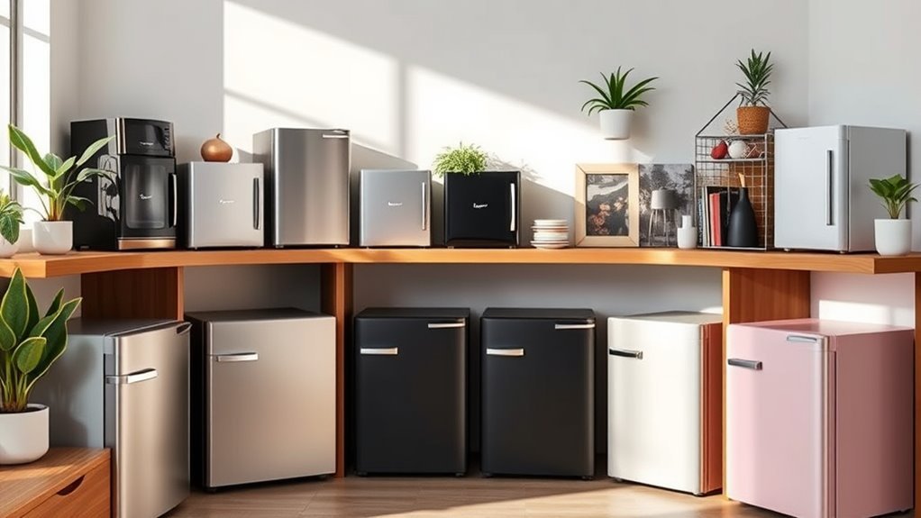 top compact fridge freezer options