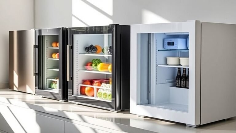 top compact fridge freezers