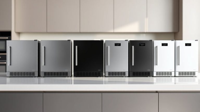 top compact fridge freezers