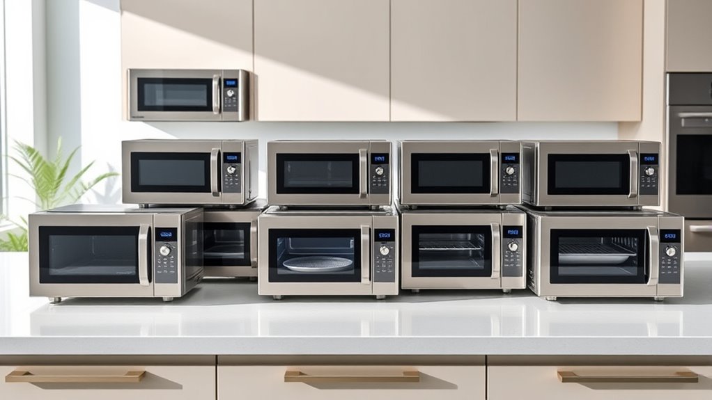 top compact microwave convection ovens