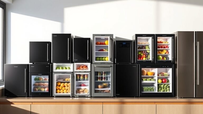 top compact refrigerator freezers