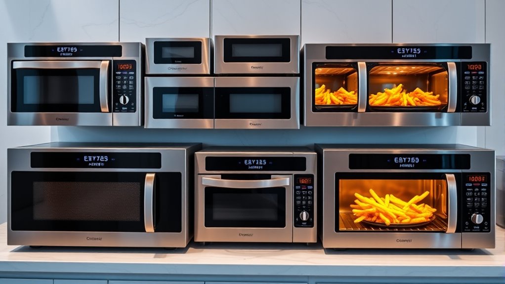 top convection microwave air fryers