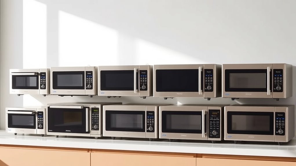 top convection microwave ovens