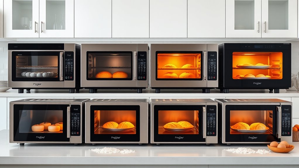 top convection microwave ovens