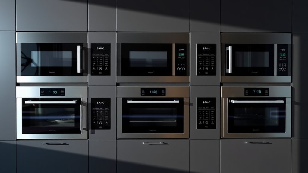 top convection microwave ovens