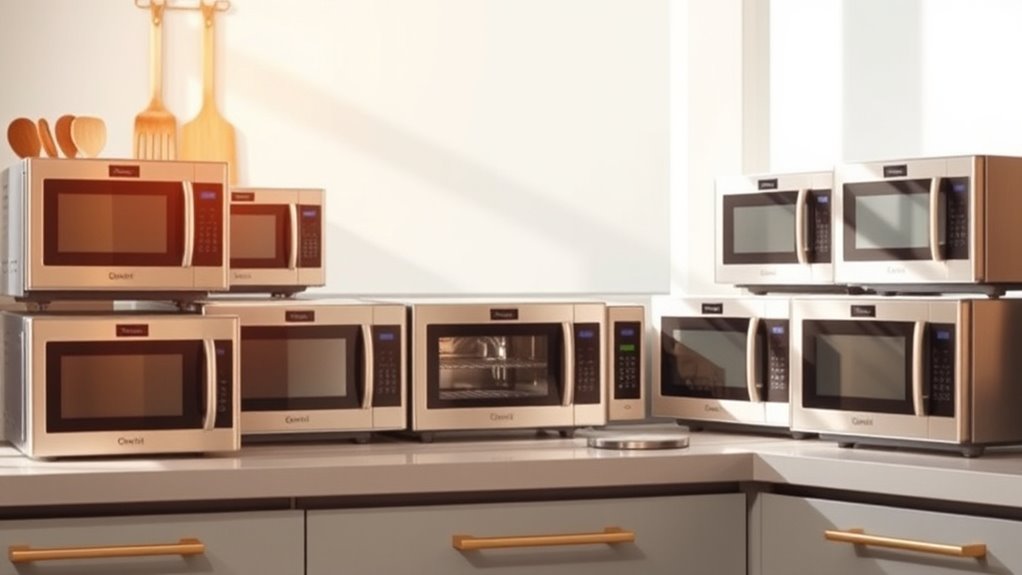top convection microwave ovens