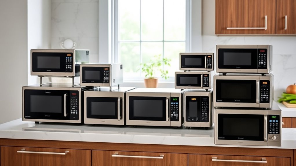 top convection microwave ovens