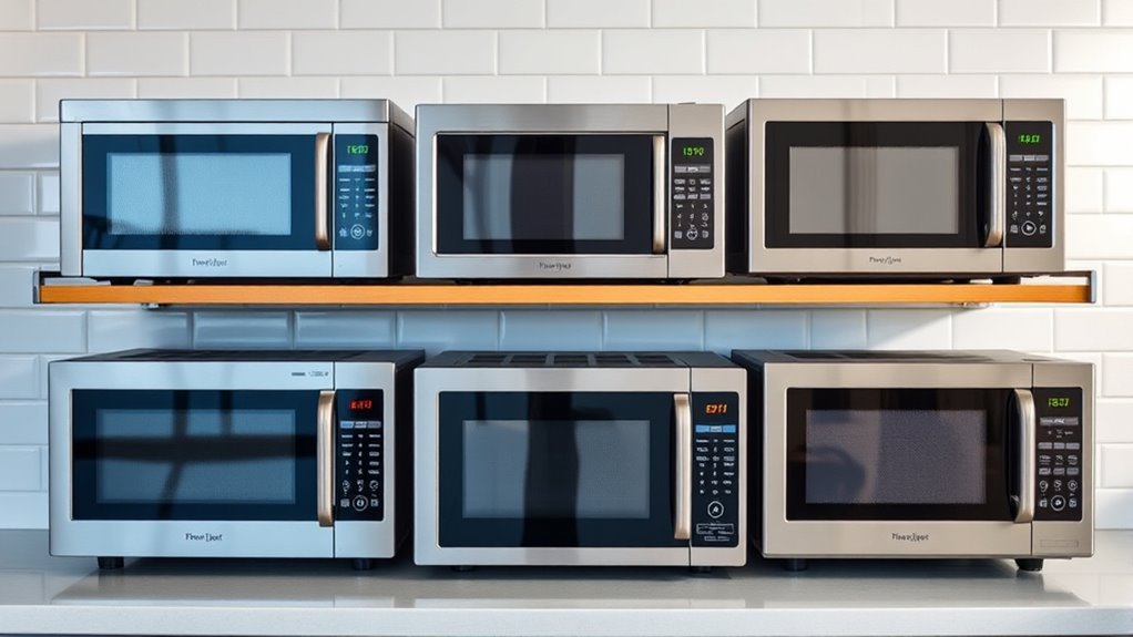top convention microwave ovens