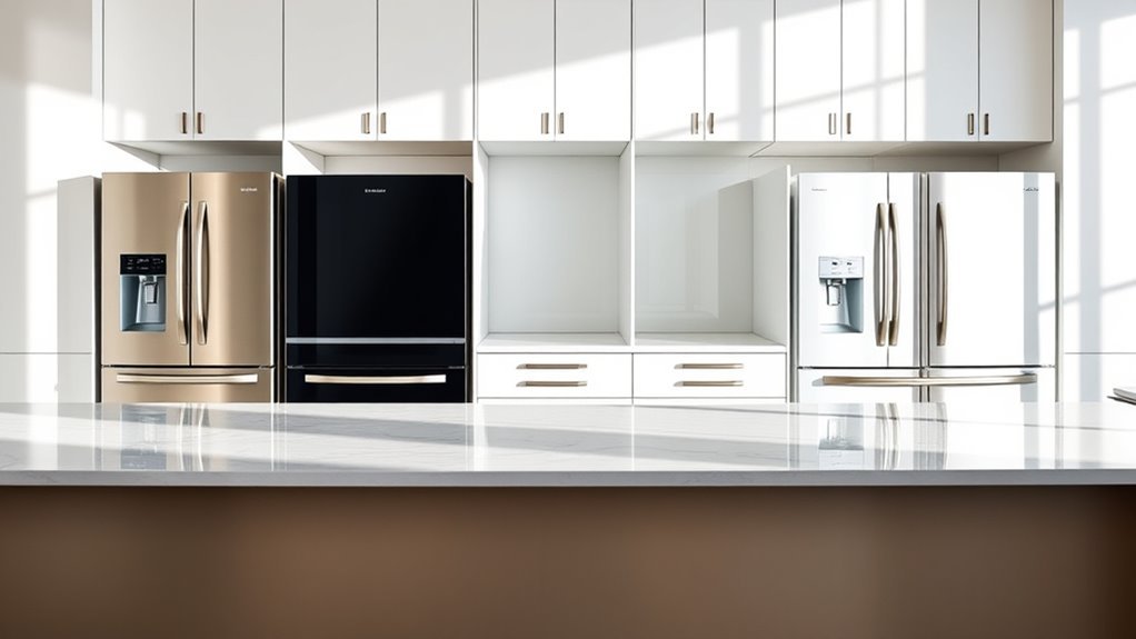 top counter depth refrigerator brands