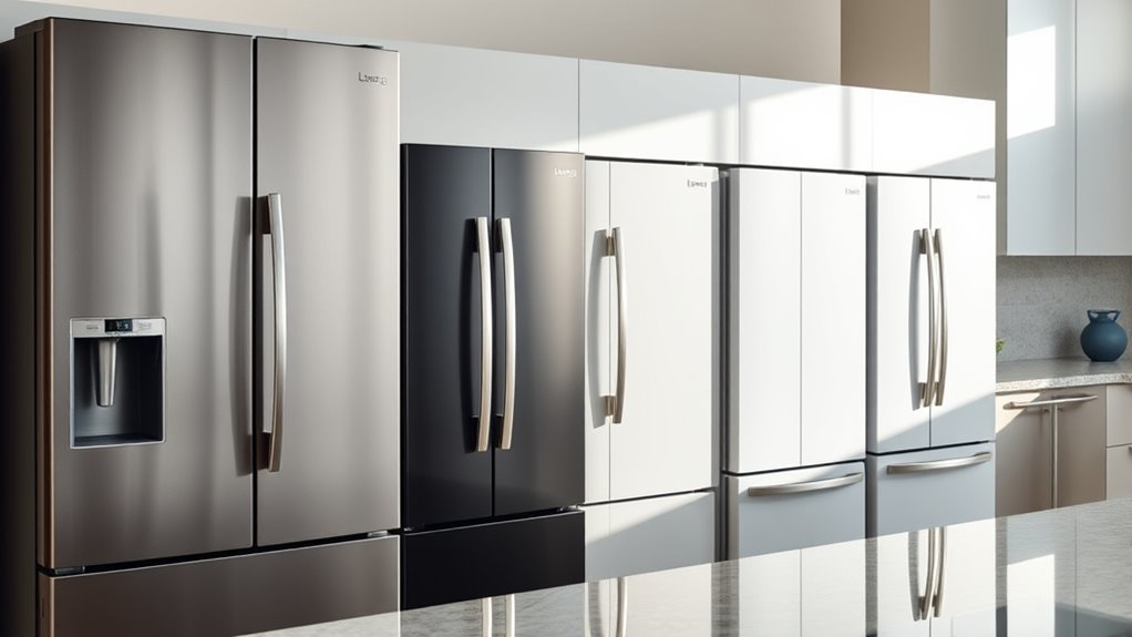 top counter depth refrigerators