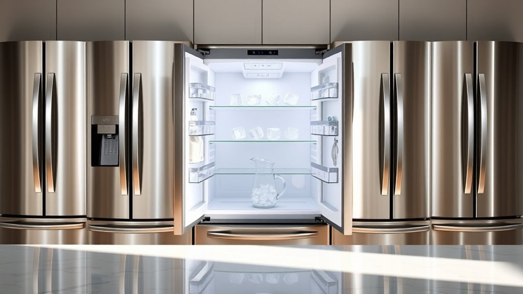 top craft ice refrigerators