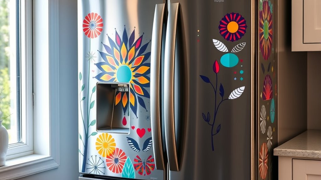 top custom refrigerator decal picks