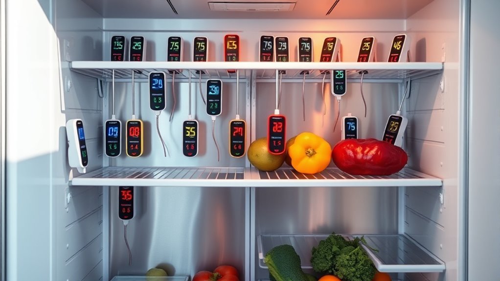 top digital refrigerator thermometers