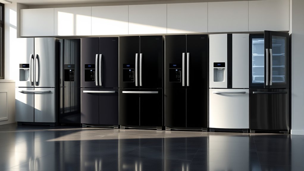 top double door refrigerators