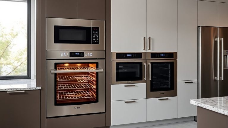 top double oven microwaves