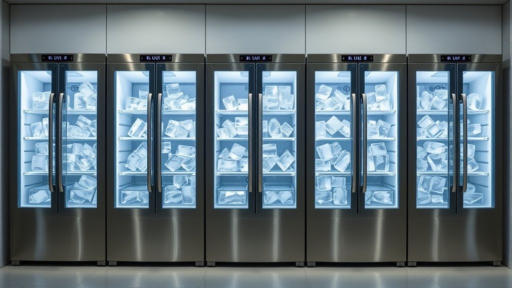 top dual ice maker refrigerators