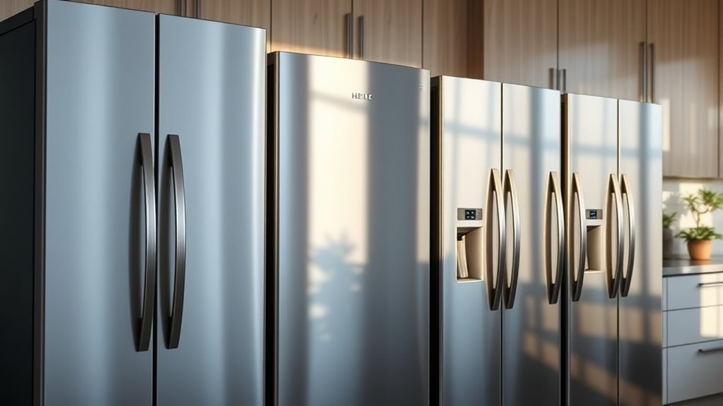 top fingerprint resistant refrigerators