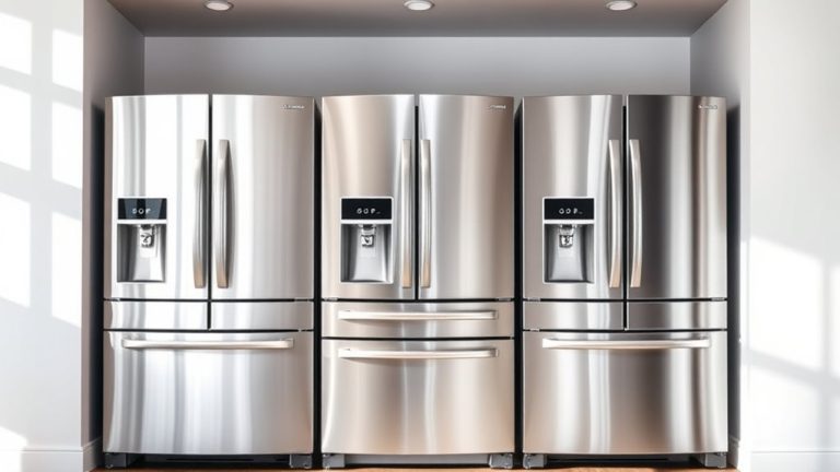 top fingerprint resistant refrigerators