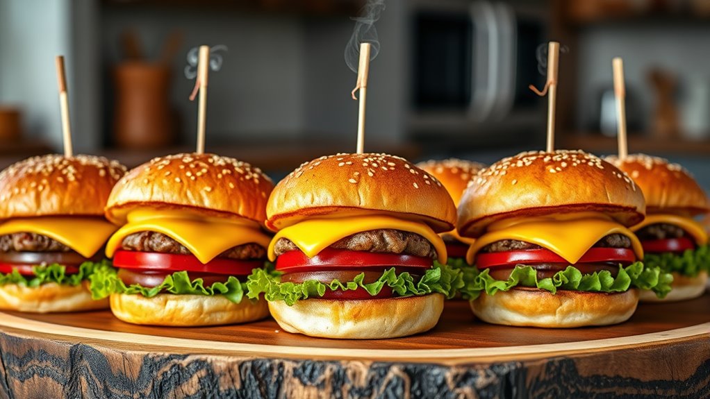top flavorful air fryer burgers