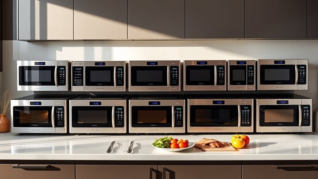top four in one microwaves