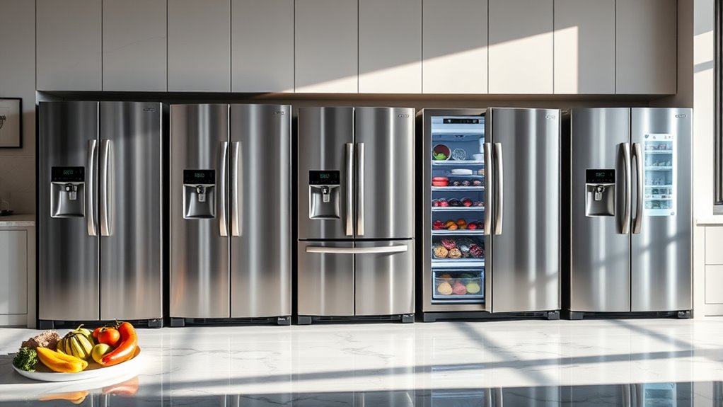 top freezer and fridge options