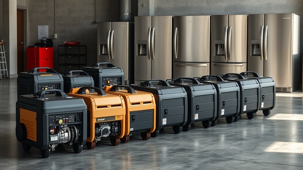 top freezer generator picks