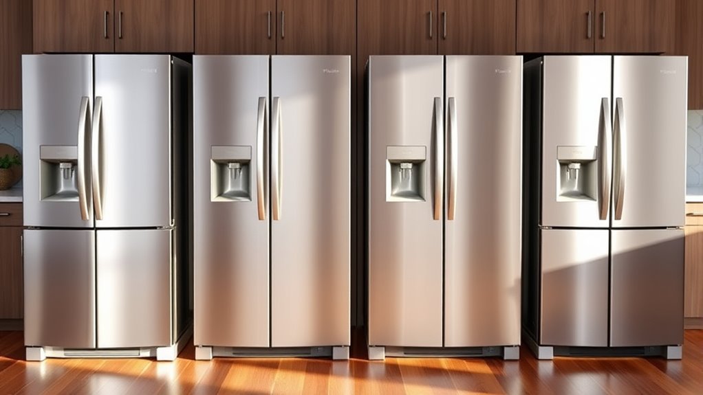 top freezer refrigerators selection