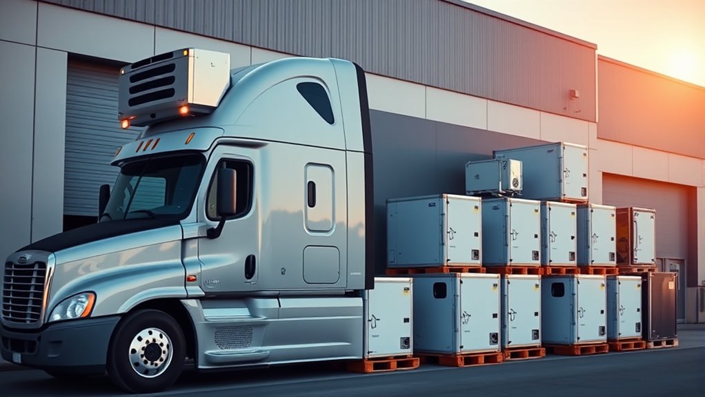 top freightliner cascadia refrigerators