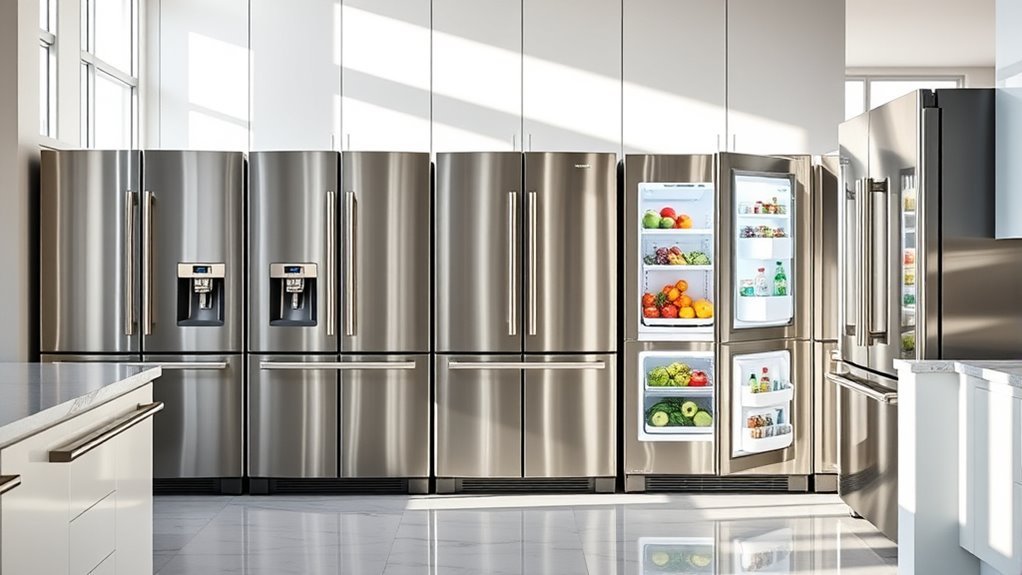 top french door refrigerators