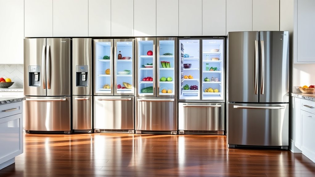 top french door refrigerators