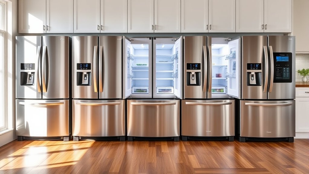top french door refrigerators